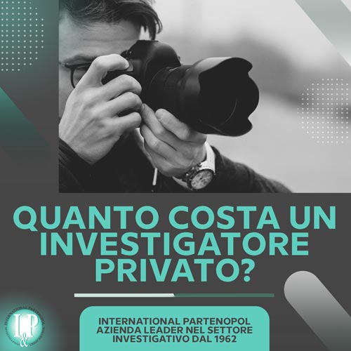 Quanto costa un investigatore